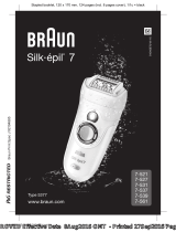 Braun 7-521,  7-527,  7-531,  7-537,  7-539,  7-561,  Silk-épil 7 Manual de utilizare