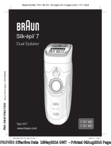 Braun Dual Epilator 7-751 WD, 7-721 WD, Silk-épil 7 Manual de utilizare