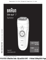 Braun Legs & Body 7381 WD Manual de utilizare