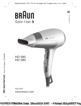 Braun Satin Hair 5 Manual de utilizare