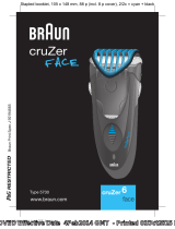Braun CruZer6, face Manual de utilizare