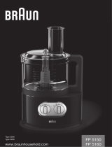 Braun FP 5160 BK Manual de utilizare