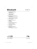 EINHELL TC-AG 115 Manual de utilizare