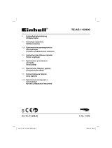 EINHELL TE-AG 115/600 Manual de utilizare