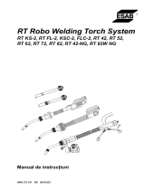ESAB RT Robo Welding Torch System Manual de utilizare