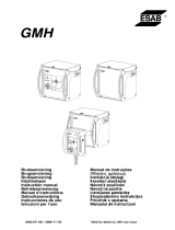 ESAB GMH Manual de utilizare