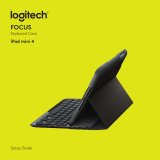 Logitech Focus keyboard case for iPad mini 4 Ghid de instalare