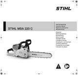 STIHL MSA 220 C Manualul proprietarului