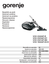 Gorenje VCK 2202 RDC Manual de utilizare