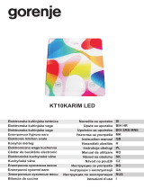 Gorenje KT10KARIM LED Manual de utilizare