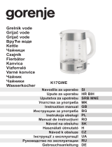 Gorenje K17GWE Manual de utilizare