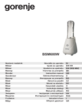 Gorenje BSM600W Manual de utilizare