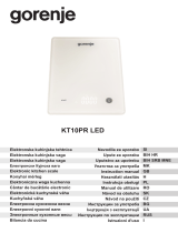 Gorenje KT10PR LED Manual de utilizare
