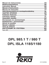 Teka CUERPO DPL ISLA 1185 Manual de utilizare