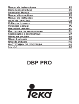 Teka DBP 70 PRO Manual de utilizare