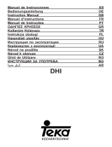 Teka DHI 90 Manual de utilizare