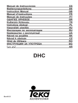 Teka DHC 90 Manual de utilizare