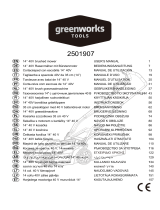 Greenworks G40LM35 Manual de utilizare