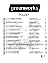 Greenworks GD60LM51SP Manual de utilizare