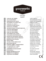 Greenworks G24LT Manualul proprietarului