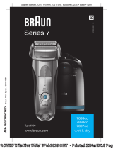 Braun 7899cc Wet&Dry Manual de utilizare