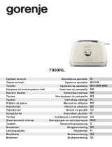 Gorenje T900RL Manual de utilizare