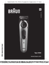Braun Beard Trimmer 7 100 Years Manual de utilizare