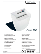 HSM Pure 120 Manual de utilizare