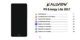 Allview P9 Energy lite 2017 Mocha Gold - Produs resigilat Manual de utilizare