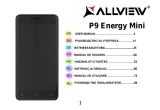 Allview P9 Energy mini Mocha Gold - Produs resigilat Manual de utilizare