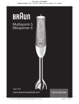 Braun MQ505 Manualul utilizatorului