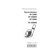 Wacker Neuson VP1550AW Manual de utilizare