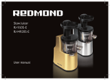 Redmond RJ-920S-E Manualul proprietarului