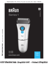 Braun 150s-1, 130s-1, Series 1 Manual de utilizare