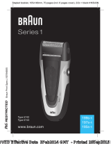 Braun 199s-1, 197s-1, 195s-1, Series 1 Manual de utilizare