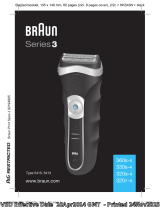 Braun 360s-4, 330s-4, 320s-4, 320r-4, Series 3 Manual de utilizare