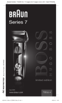 Braun 790cc-4, Series 7, limited edition, Hugo Boss Manual de utilizare