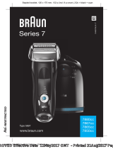 Braun 7880cc, 7867cc, 7865cc, 7850cc, Series 7 Manual de utilizare