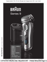 Braun 9095cc wet&dry, 9090cc, 9075cc, 9070cc, 9050cc, 9040s wet&dry, 9030s, Series 9 Manual de utilizare