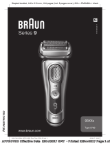 Braun Series 9 9340s Dernière Génération Rasoir Électrique Barbe Homme Manual de utilizare