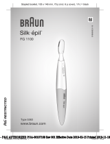 Braun FG 1100, Silk-épil Manual de utilizare