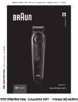 Braun BT3040 Manual de utilizare