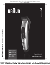 Braun HC5090, HC5050, HC5030, HC5010 Manual de utilizare