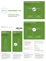 Dell Inspiron One 2320 Ghid de inițiere rapidă