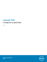 Dell Latitude 7310 Manualul proprietarului