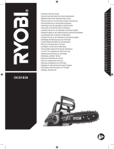 Ryobi OCS1830 ONE+ Cordless Brushless Chainsaw Manual de utilizare
