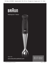 Braun MQ5237 Hand Blender Manual de utilizare