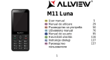 Allview M11 Luna Manualul utilizatorului