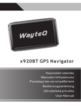WayteQ X920 BT Manualul utilizatorului