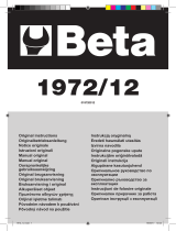 Beta 1972/12 Instrucțiuni de utilizare
